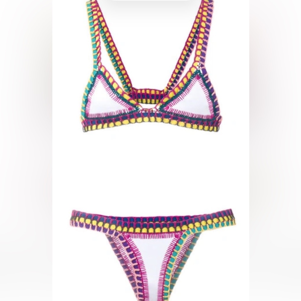KIINI “yaz” trim crochet bikini